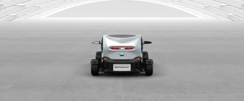 Full Rear View of Renault TWIZY