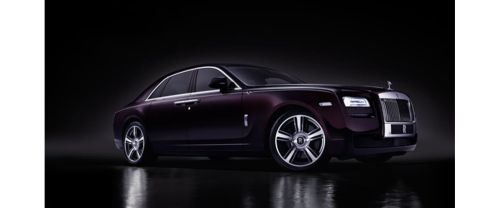 Rolls Royce Ghost V Extended Wheel Base Front Cross Side View