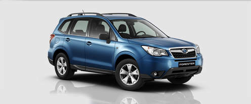 Subaru Forester Front Cross Side View