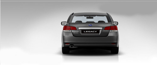 Full Rear View of Subaru Legacy Sedan
