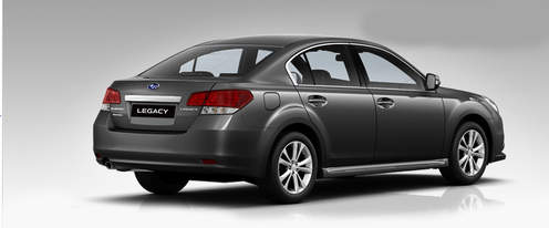 Legacy Sedan Rear angle view