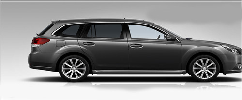 Subaru Legacy Station Wagon Drivers Sideview