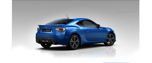 BRZ Rear angle view
