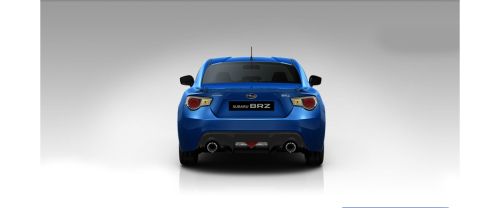 Full Rear View of Subaru BRZ Premium