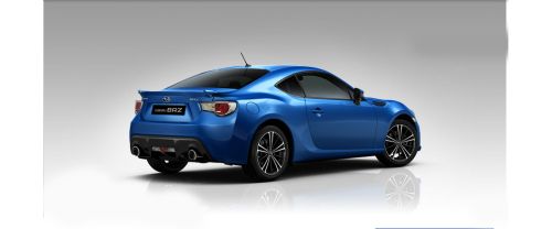 BRZ Premium Rear angle view