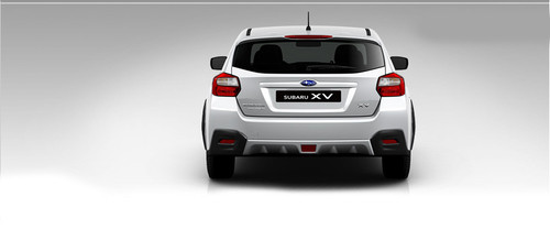 Full Rear View of Subaru XV
