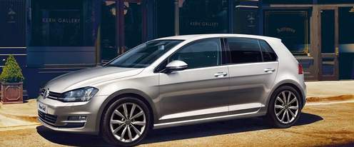 Volkswagen Golf Front Side View