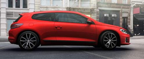 Volkswagen Scirocco Drivers Sideview