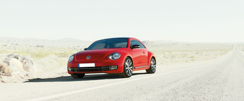 Volkswagen Beetle Front Side View