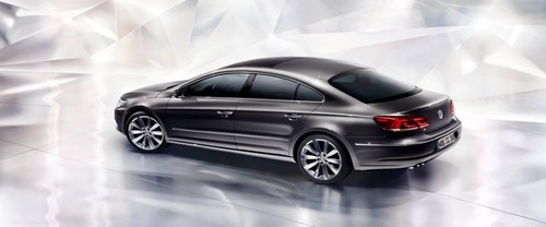 Rear Cross Side View of Volkswagen CC