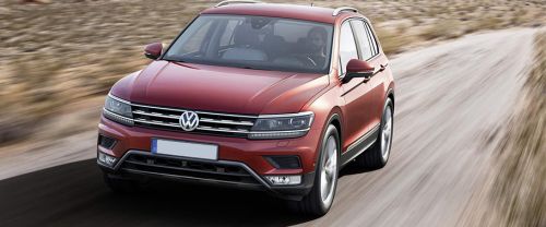 Volkswagen Tiguan Front Side View