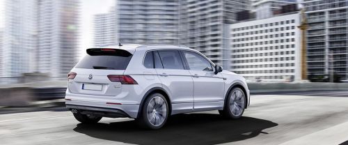 Tiguan Rear angle view