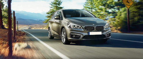 BMW 2 Series Active Tourer Front Medium View