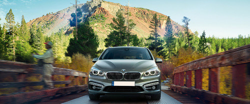 Full Front View of 2 Series Active Tourer