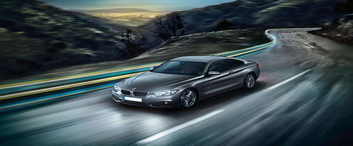 BMW 4 Series Coupe Side Medium View