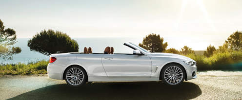 BMW 4 Series Convertible Drivers Sideview