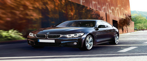 BMW 4 Series Gran Coupe Front Angle High View