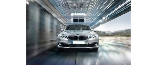 Full Front View of 5 Series Sedan