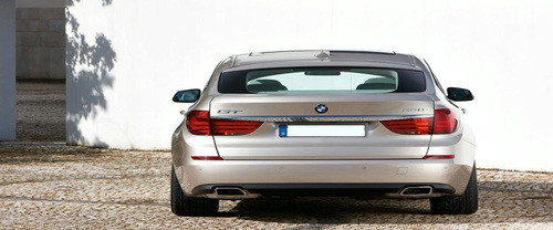 Full Rear View of BMW 5 Series Gran Turismo