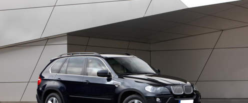 BMW X5 Security Front Cross Side View