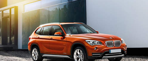 BMW X1 Front Cross Side View