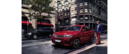 BMW X4 Front Side View