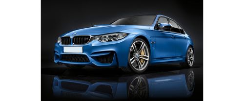BMW M3 Sedan Side Medium View