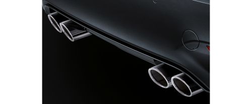 Exhaust Pipe of BMW M4 Convertible