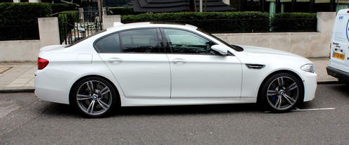 BMW M5 Sedan Drivers Sideview
