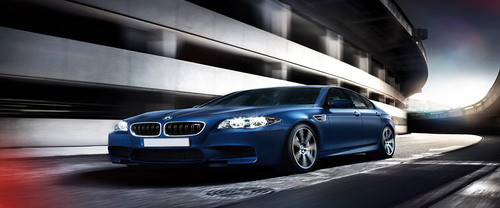 BMW M5 Sedan Side Medium View