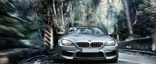 Full Front View of M6 GranCoupe