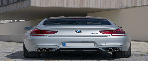 Full Rear View of BMW M6 GranCoupe