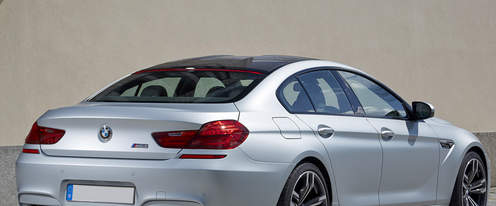 M6 GranCoupe Rear angle view