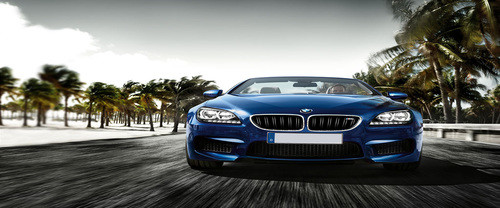 Full Front View of M6 Convertible