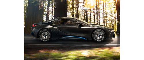 BMW i8 Drivers Sideview