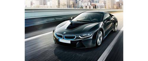 BMW i8 Side Medium View