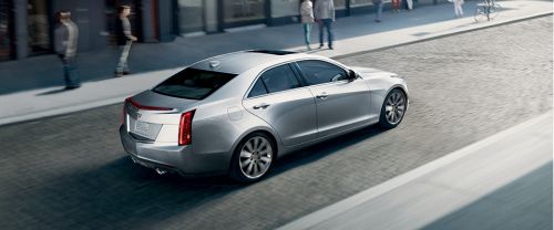 ATS Rear angle view