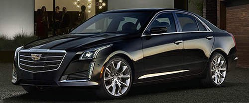 CTS LUXURY Front angle low view