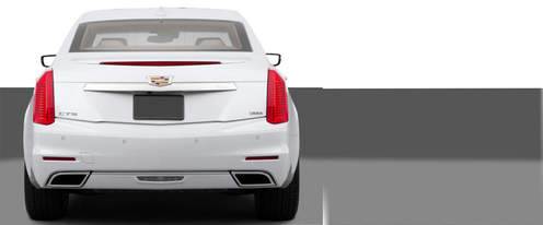 Full Rear View of Cadillac CTS PERFORMANCE