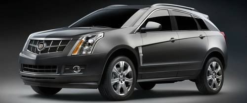 SRX Crossover Front angle low view