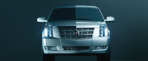 Full Front View of Escalade Platinum