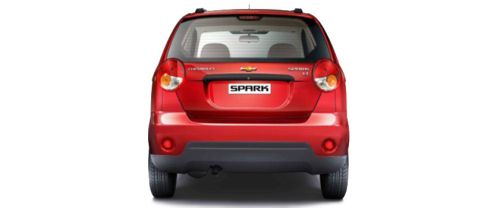 Full Rear View of Chevrolet Spark