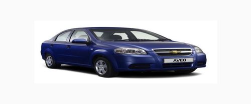Chevrolet Aveo Front Cross Side View
