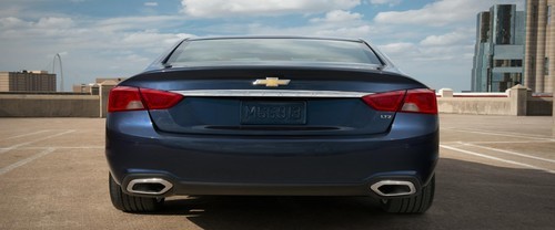 Full Rear View of Chevrolet Impala