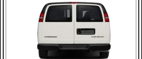 Full Rear View of Chevrolet Express Passenger 2500