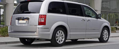 Grand Voyager Rear angle view