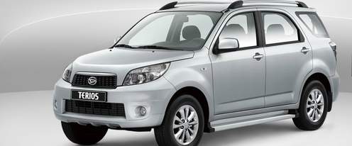 Daihatsu Terios 7 Seater Front Angle High View