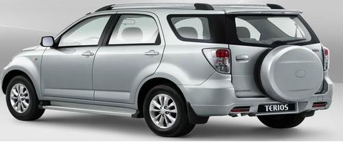 Rear Cross Side View of Daihatsu Terios
