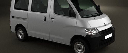 Daihatsu Gran Max Front Cross Side View