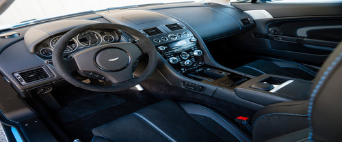 Aston Martin V12 Vantage Rear Seats